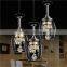 Fashionable Design Coffee Room Pendant Lights Red Wine Glass Molding Led Pendant Lamps