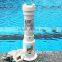 Swimming pool chlorine dispenser/chlorine feeder