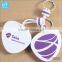 Guangzhou keychain factory machining custom logo printed eva foam keychain