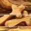 Olive Wood Carved Hand Cross Medium Size