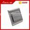  wholesale fashion stainless steel 2 pin socket for EU standard