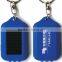 Mini LED solar flashlight keychain, multifunction keychain custom