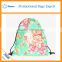 Most popular best selling promotional polyester drawstring backpack waterproof
