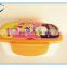 hot sale chinese supplier oem new design home storage plastic bento box lunch box for kids