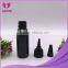30ml solid black squeeze PET bottles