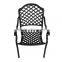 Hot Sale!! Cast aluminum  furniture dining chair