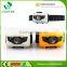 3 Modes 1w +2 Red Led ABS Material Dual Light Source 120 Lumens Led Headlamp Supplier's Choice