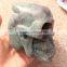 natural stone carved labradorite skull for decor