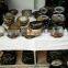 Agate stone slices ornaments for home decor