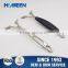 non-stick cookware parts Y shaped stainless steel handle with silicone covered