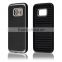 C&T Heavy Duty Brushed Metal Texture Hybrid Dual Layer Slim Protector Case Cover for Samsung Galaxy S7