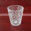 Custom made beautiful clear glass tumblers for candles
