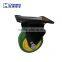 all size caster wheel small swivel caster plastic double wheel casters pvc caster