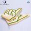 great Top Quality Promotional foam hand cheering mitt with middle finger factory