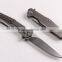 OEM TC4 Titanium alloy folding knife with D2 blades