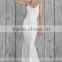 LC22 Hot Sale Sexy Backless Lace Beach Wedding Dress Sleeveless Mermaid Floor Length Vestido De Novia De Encaje