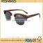 2016 Most popular four colors multicolor skateboard wood sunglasses