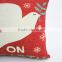 Throw outdoor cushions square pigeon print 18*18 pillow cases