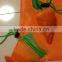 radish shape foldable reusable bag,printed folding reusable bag