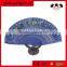 Colorful folding spanish custom logo bamboo hand fan
