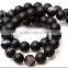 10mm natural round black banded matte agate loose beads for sale