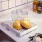 hot sales Foldable Kitchen Dish Drying Rack Plate Drainer Holder Organizer Storage