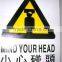 Label tactile warning triangle label for blindman/stickers hot sell