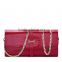 Fashion Luxury women's clutch wallet shoulder bag genuine leather chain wallet