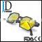 2016 fashion design yellow color women sunglasses quality carbon fiber UV400 sunglasses