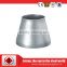 stainless steel pipe end reducer support