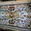 White Unique Marble Center Table Inlay Tops, Inlay, Coffee Table Top
