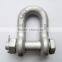 Zinc plated clevis shackle, brake out a joint shackle