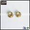 custom CNC machining brass slotted insert nut