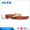 Alfa Wholesale China Factory Custom Printed Canvas Belts Fashion Colorful Cotton Belt For Men