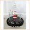 mini glass dome with base glass bell cloche