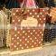 2016 Customized Boutique White Paper Bags Wedding Gift Bags Good Looking