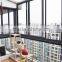different surface treatment 6000 series aluminium extrusion profile sliding doors /push-pull windows