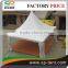 promotional pagoda tent 6m by 6m for event Chinese hat marquees garden tent with wooden floor system