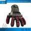Nitrile coated impact-reducing safety gloves