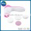 Factory Price Sale Face Facial Cleansing Brush Spa Skin Care Massage Exfoliator Deep Clean 5 in 1 Make Up set