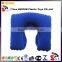 inflatable pillow travel flocking neck pillow inflatable