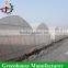 Multi-span hydroponic tunnel film greenhouse
