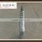 Solar panel mounting ground screw in ground anchor