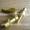 brass male hose barb swivel fitting/tube fitting