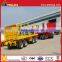 Full Type Flatbed Skeleton 20FT Shipping Container Dolly Transport Trailer With Turntable Drawbar