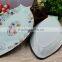 KC-00050 Haonai fish shape ceramic dinner plate