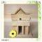 China Make Eave Hall Wooden Bird Cage House