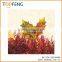christmas tinsel with leaves/stage decoration for festival/christmas wired tinsel garland