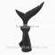 Custom resin life like whale tail craft decor