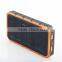 long lasting 10000mah solar power bank for iphone 6 plus